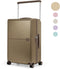 Skycases City Walker - Grote Reiskoffer 94L - Lichtgewicht & Sterk - 360° Spinner Wielen - TSA-slot - Wetpouch - Champagne - 76 x 52 x 29 cm