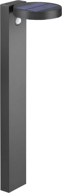 REALITY POSADAS - Paalverlichting - Bewegingssensor - Zonne energie - Antraciet