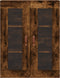 vidaXL - Wandkast - 69,5x34x90 - cm - gerookt - eikenkleurig