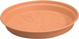 elho - 5 stuks Green basics schotel 22cm mild terra