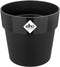 Elho B.for Original Rond 16 - Bloempot voor Binnen - 100% Gerecycled Plastic - Ø 15.9 x H 14.6 cm - Living Black