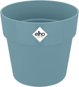Elho B.for Original Rond 18 - Bloempot voor Binnen - 100% Gerecycled Plastic - Ø 18.0 x H 16.5 cm - Duifblauw