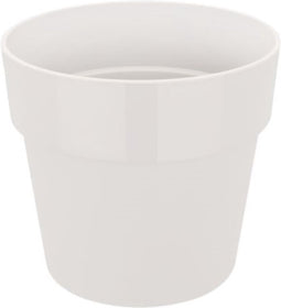 Elho B.for Original Rond 22 - Bloempot voor Binnen - 100% Gerecycled Plastic - Ø 22.0 x H 20.3 cm - Wit