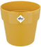 Elho B.for Original Rond 30 - Bloempot voor Binnen - 100% Gerecycled Plastic - Ø 29.5 x H 27.3 cm - Oker