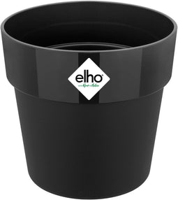 Elho B.for Original Rond Mini 9 - Bloempot voor Binnen - Ø 9.0 x H 8.5 cm - Living black