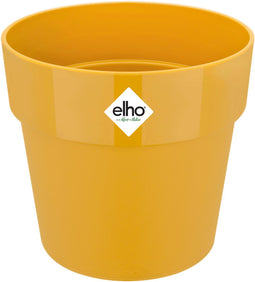 Elho B.for Original Rond Mini 9 - Bloempot voor Binnen - Ø 9.0 x H 8.5 cm - Oker