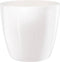 Elho Brussels Diamond Rond 14 - Bloempot voor Binnen - Ø 13.6 x H 12.5 cm - Wit