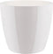 Elho Brussels Diamond Rond 14 - Bloempot voor Binnen - Ø 13.6 x H 12.5 cm - Wit