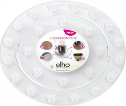 Elho Floorprotector Rond 18 - Accessoires voor Binnen - Ø 18.0 x H 1.5 cm - Transparant/Transparant