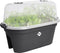 Elho Green Basics Balcony Grow Set 55 - Kweekbak voor Balkon - 100% Gerecycled Plastic - Ø 28.5 x H 22.8 cm - Living black