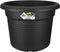 Elho Green Basics Cilinder 40 - Bloempot voor Buiten - Ø 38.8 x H 30.0 cm - Living black