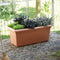 Elho Green Basics Garden Xxl 60 - Plantenbak voor Buiten - Ø 58.0 x H 26.8 cm - Living black