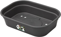 Elho Green Basics Kweektray 24 - Binnen en Buiten - Kweken en Oogsten - Ø 24.0 x H 6.0 cm - Living black