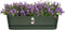 Elho Greenville Trough Long 70 - Plantenbak voor Buiten - 100% Gerecycled Plastic - L79.0 x B19.5 x H18.5 cm - Blad groen