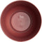 Elho Jazz Rond 16 Bloempot voor Binnen - Woonaccessoire van 100% Gerecycled Plastic - Ø 16.5 x H 15.3 cm - Toscaans rood