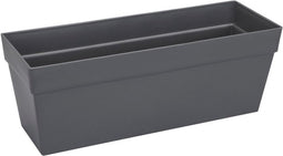 Elho Loft Urban Balkonbak 50 - Plantenbak voor Balkon Buiten - Ø 49.3 x H 18.0 cm - Wit