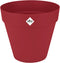 Elho Loft Urban Rond 20 - Bloempot voor Buiten - Ø 19.3 x H 17.5 cm - Theater rood