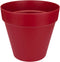 Elho Loft Urban Rond 25 - Bloempot voor Buiten - Ø 24.5 x H 22.0 cm - Veenbes rood