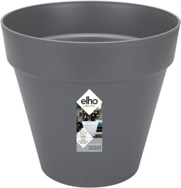 Elho Loft Urban Rond 30 - Bloempot voor Buiten - Ø 28.5 x H 26.0 cm - Antraciet
