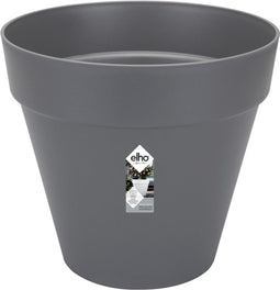 Elho Loft Urban Rond 40 - Bloempot voor Buiten - Ø 38.5 x H 35.3 cm - Antraciet