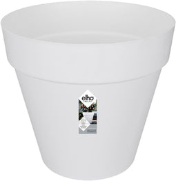 Elho Loft Urban Rond 50 - Bloempot voor Buiten - Ø 48.5 x H 44.5 cm - Wit