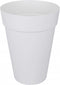 Elho Loft Urban Rond Hoog 28 - Bloempot voor Buiten - Ø 27.5 x H 35.8 cm - Wit