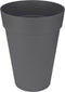 Elho Loft Urban Rond Hoog 35 - Bloempot voor Buiten - Ø 33.5 x H 45.3 cm - Antraciet