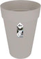 Elho Loft Urban Rond Hoog 35 - Bloempot voor Buiten - Ø 33.5 x H 45.3 cm - Warm grijs