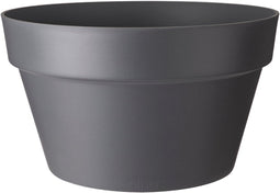 Elho Loft Urban Schaal 35 - Bloempot voor Buiten - Ø 34.5 x H 20.2 cm - Antraciet