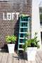 Elho Loft Urban Vierkant Hoog 30 - Grote Plantenbak voor Buiten - Bloempot voor Buiten - Ø 29.3 x H 41.3 cm - Wit
