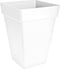 Elho Loft Urban Vierkant Hoog 30 - Grote Plantenbak voor Buiten - Bloempot voor Buiten - Ø 29.3 x H 41.3 cm - Wit