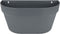 Elho Loft Urban Wandbak 40 - Plantenbak voor Balkon Buiten - Ø 39.3 x H 18.8 cm - Antraciet