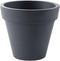 Elho Pure Round 40 - Grote Bloempot voor Binnen & Buiten - Gemaakt van Gereycled Plastic - Ø 39.0 x H 35.7 cm - Antraciet