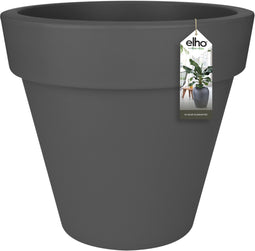 Elho Pure Round 60 - Bloempot voor Binnen & Buiten - Ø 59.0 x H 53.6 cm - Antraciet