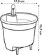 Elho Self-watering Insert 17 - Binnenpot met watermeter - Ø 17.0 x H 15.8 cm - Living Black