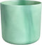 Elho The Ocean Collection Round 18 - Bloempot voor Binnen - Gemaakt met Zeeafval - Ø 18 x H 16.7 cm - Pacifisch groen