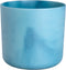 Elho The Ocean Collection Round 22 - Bloempot voor Binnen - Gemaakt met Zeeafval - Ø 22.3 x H 20.4 cm - Atlantisch blauw