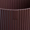 Elho The Winery Collection 22 - Bloempot voor Binnen - 100% Gerecycled Plastic - Ø 22.0 x H 20.2 cm - Bordeaux rood