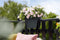 Elho Vibia Campana Flower Bridge 40 - Plantenbak voor Balkon Railing - 100% Gerecycled Plastic - Ø 39.0 x H 22.0 cm - Antraciet