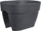 Elho Vibia Campana Flower Bridge 40 - Plantenbak voor Balkon Railing - 100% Gerecycled Plastic - Ø 39.0 x H 22.0 cm - Antraciet