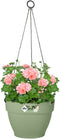 Elho Vibia Campana Hangschaal 26 - Bloempot voor Buiten - Ø 26.0 x H 18.4 cm - Pistachegroen