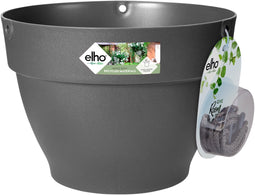 Elho Vibia Campana Hangschaal 26 - Bloempot voor Buiten - Ø 26.0 x H 18.4 cm - Antraciet