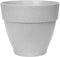 Elho Vibia Campana Rond 35 - Bloempot voor Buiten met Afwateringsgaten - 100% Gerecycled Plastic - Ø 34.5 x H 29.7 cm - Living concrete