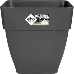 Elho Vibia Campana Vierkant 30 - Bloempot voor Buiten - Ø 28.8 x H 28.2 cm - Antraciet