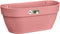 Elho Vibia Campana Wall Basket 35 - Wand Bloempot voor Buiten - 100% Gerecycled Plastic - Ø 35.0 x H 14.8 cm - Poederroze