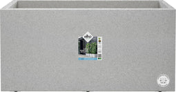 Elho Vivo Next Lang 80 - Plantenbak voor Binnen & Buiten Rechthoekig - 100% Gerecycled Plastic - L 78.0 x H 37.9 cm - Living concrete