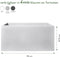 Elho Vivo Next Lang 80 - Plantenbak voor Binnen & Buiten Rechthoekig - 100% Gerecycled Plastic - L 78.0 x H 37.9 cm - Living concrete