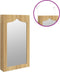 vidaXL - Sieradenkast - met - spiegel - wandgemonteerd - 37,5x10x67 - cm