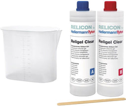 HellermannTyton 435-00754 Religel Clear 1000-SIG-CL Tweecomponenten ge
