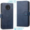 iMoshion Hoesje Geschikt voor Xiaomi Redmi Note 9T (5G) Hoesje Met Pasjeshouder - iMoshion Luxe Bookcase - Donkerblauw